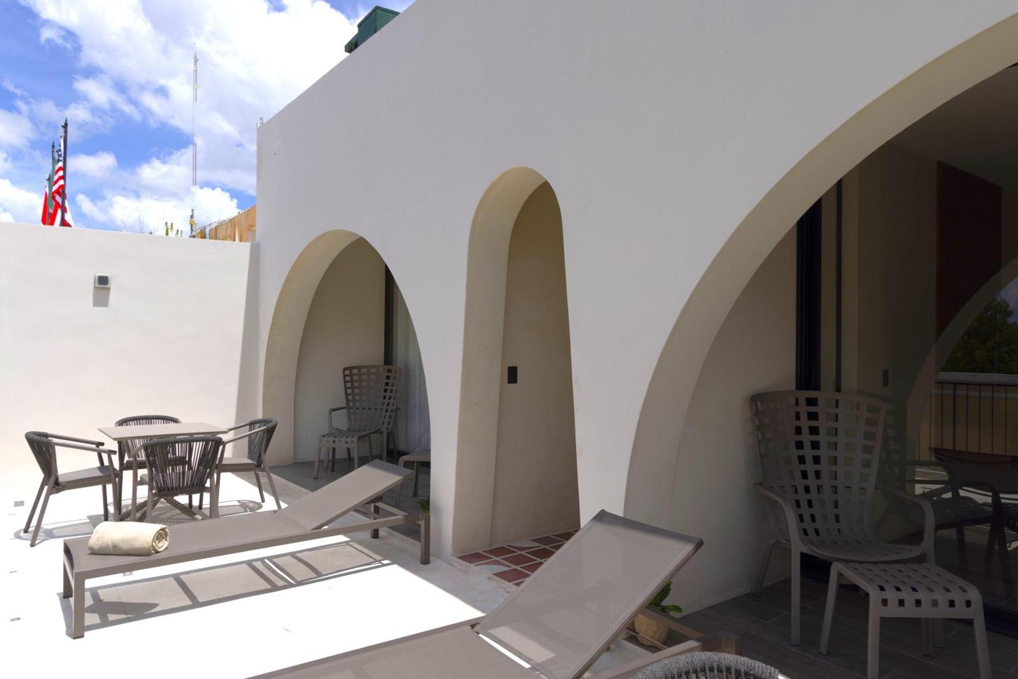 Hotel Meson Santa Lucia Mérida Exterior foto
